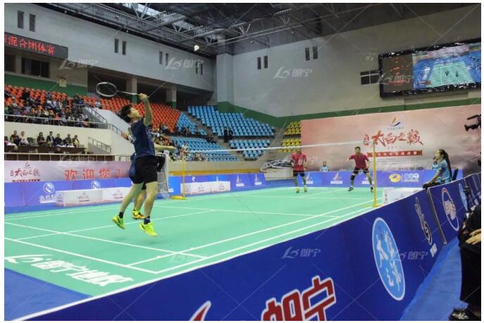 The best choice for badminton courts-PET crystal sand