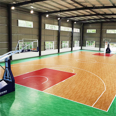 Rubber Basketball Court Flooring