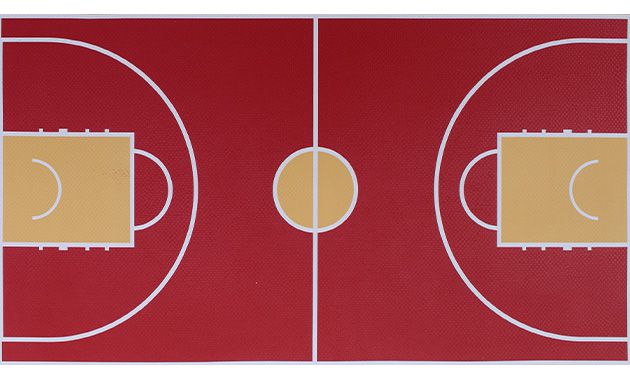 indoor pvc sports flooring material