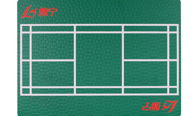 Outdoor Seven Star Stone Texture PVC Basketball Flooring