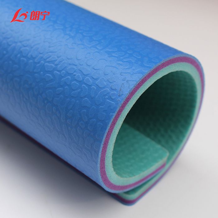 Blue Indoor Badminton Court Flooring