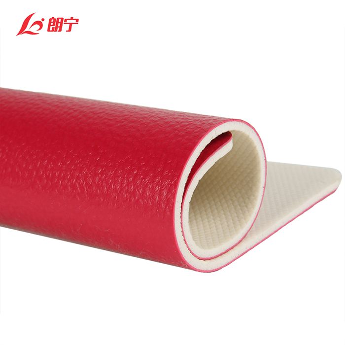 Litchi pvc flooring for badminton