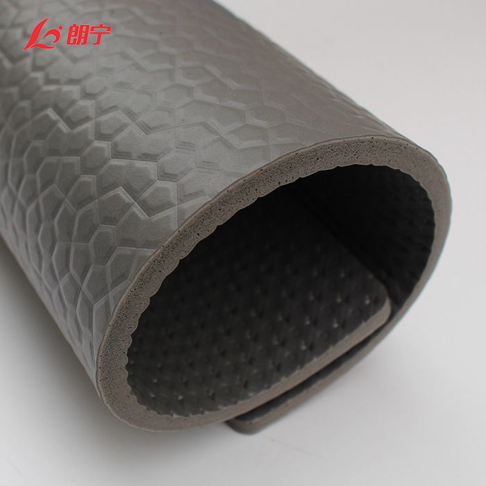 Outdoor Seven Star Stone Texture PVC Basketball Flooring