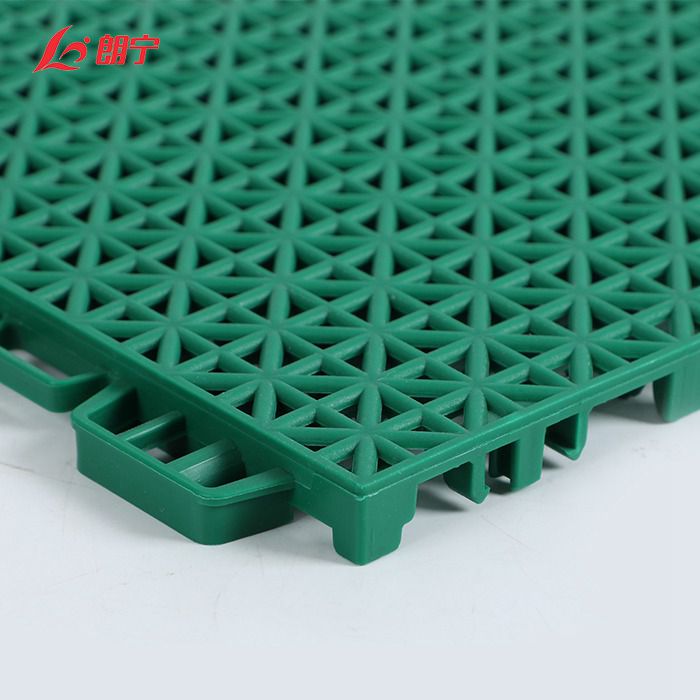 PP interlocking suspension floor