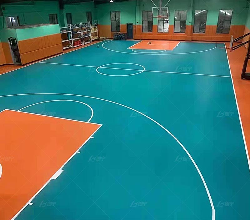 Crystal Stone Texture Badminton Court Flooring