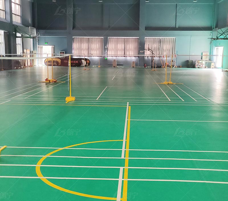 Indoor Badminton PVC Sports Flooring