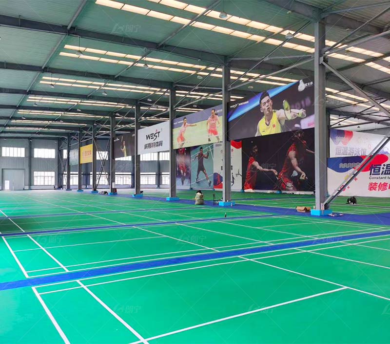 Badminton Court Sand Surface Flooring