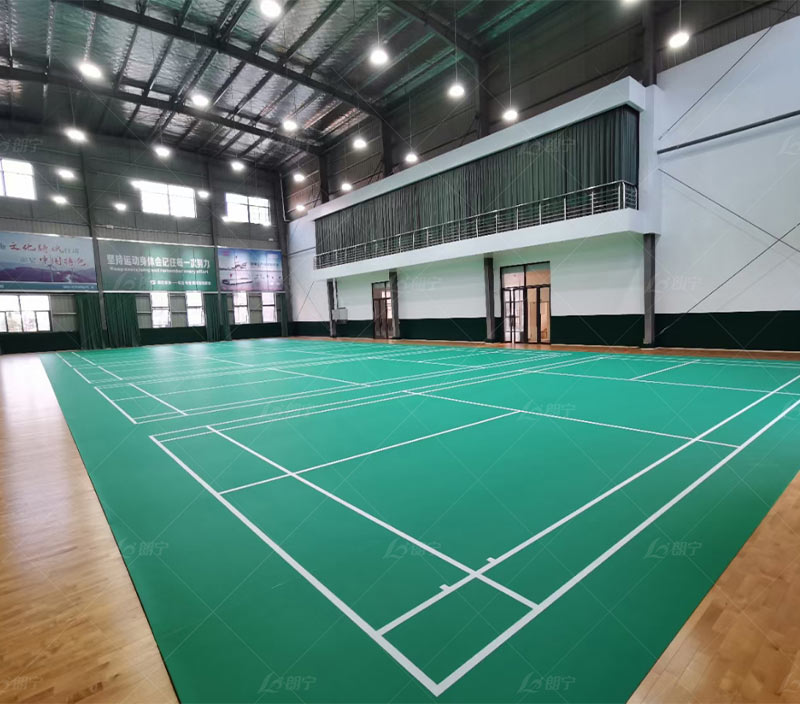 Application of Indoor Badminton Court Flooring