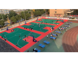 Suspended parquet floor